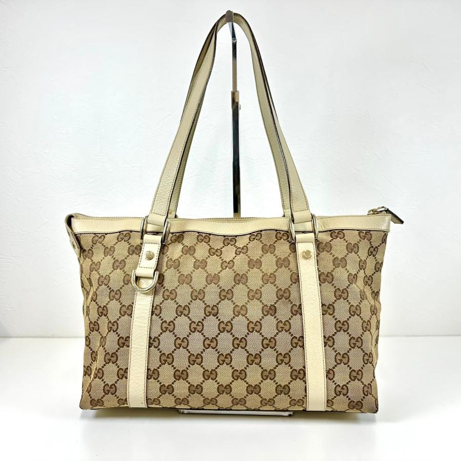 GUCCI（グッチ） 【返品OK】GUCCI GGキャンバス アビー 141470 トート
