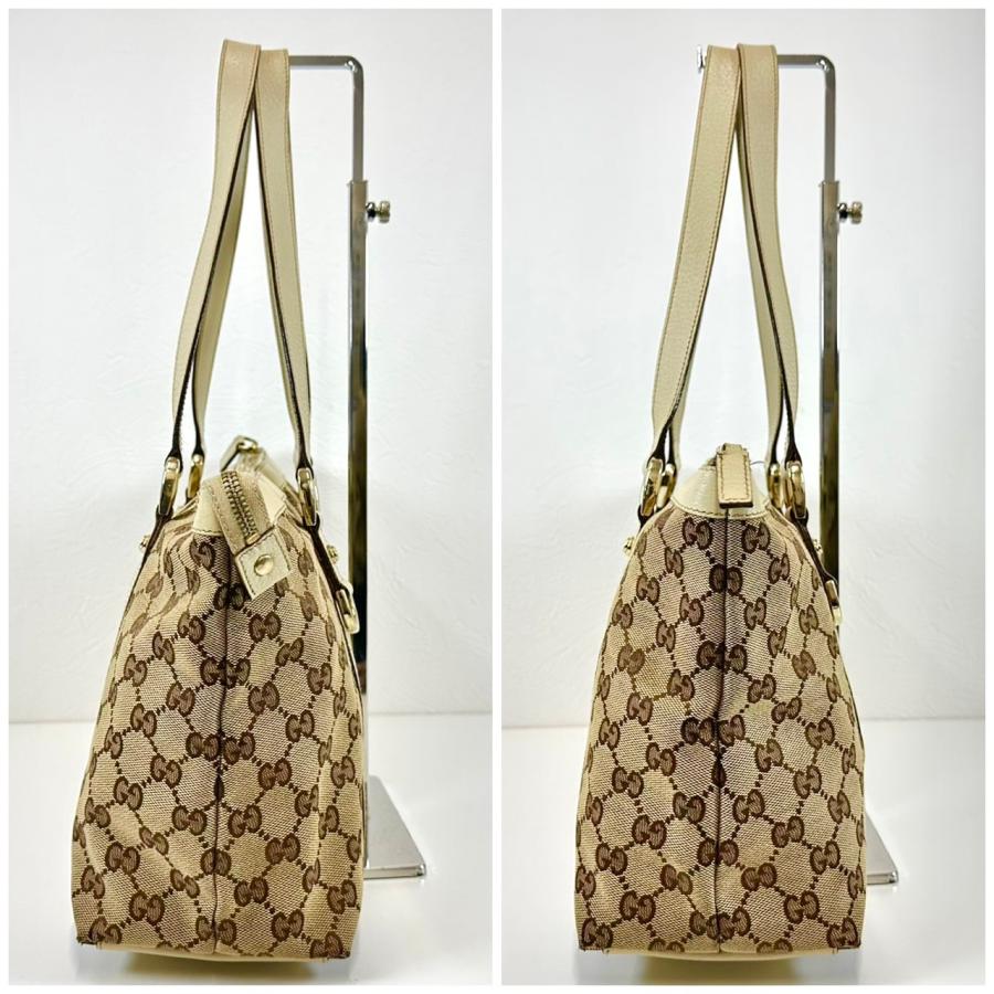 GUCCI（グッチ） 【返品OK】GUCCI GGキャンバス アビー 141470 トート