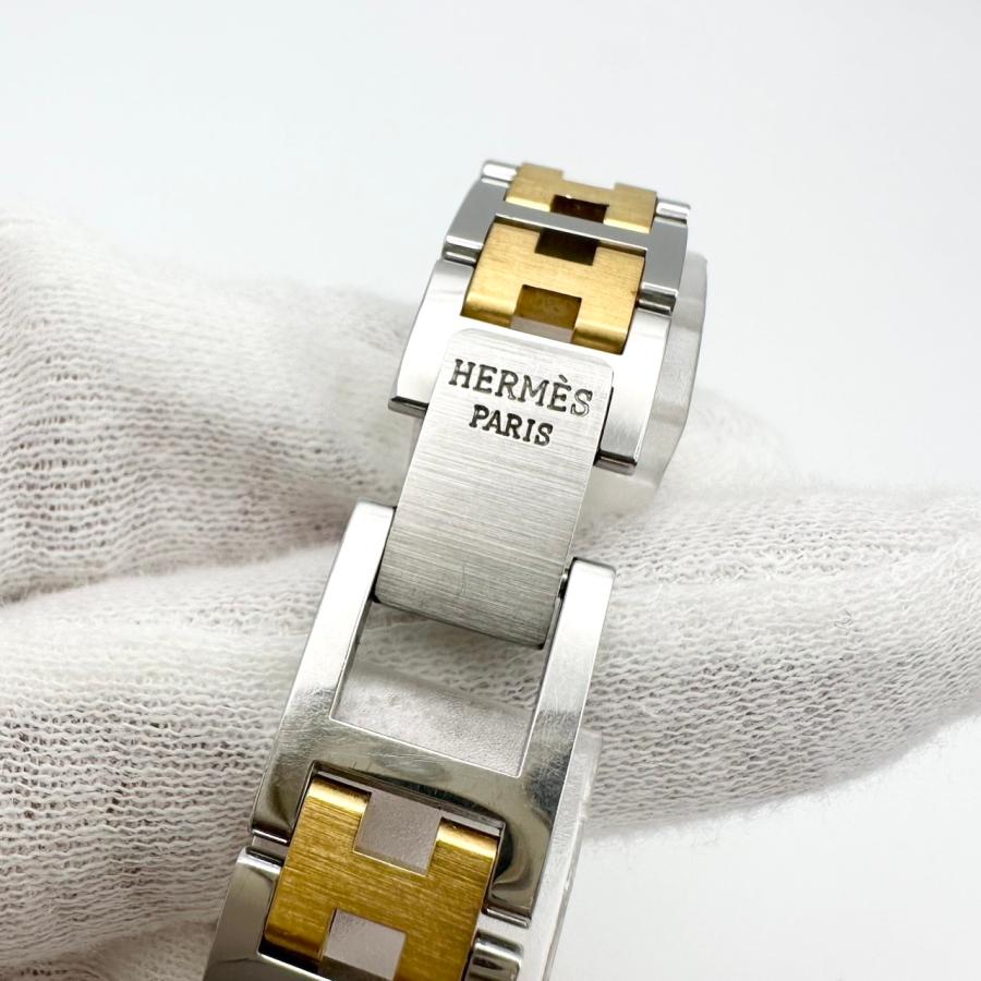 HERMES（エルメス） 【返品OK】新品電池交換済み クリッパー デイト SS