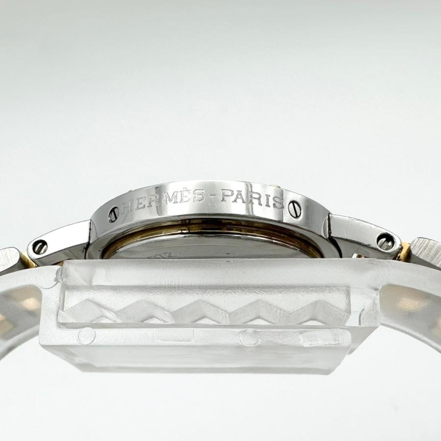 HERMES（エルメス） 【返品OK】新品電池交換済み クリッパー デイト SS