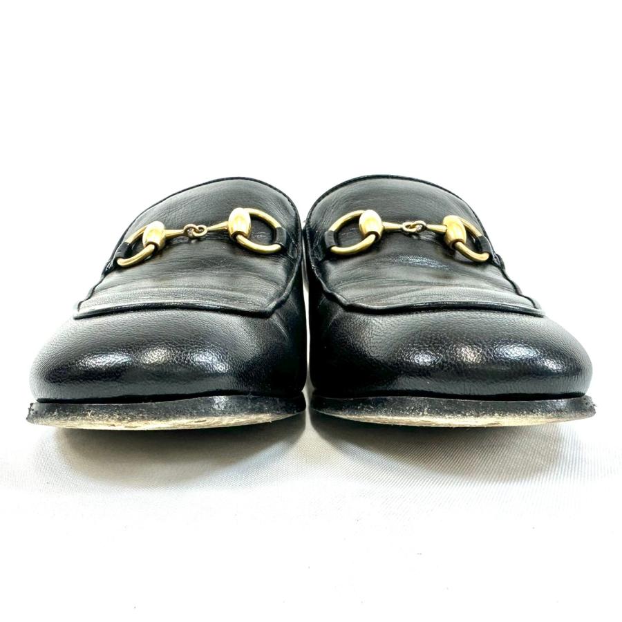 GUCCI（グッチ） 【返品OK】GUCCI ホースビット クリスタル ローファー