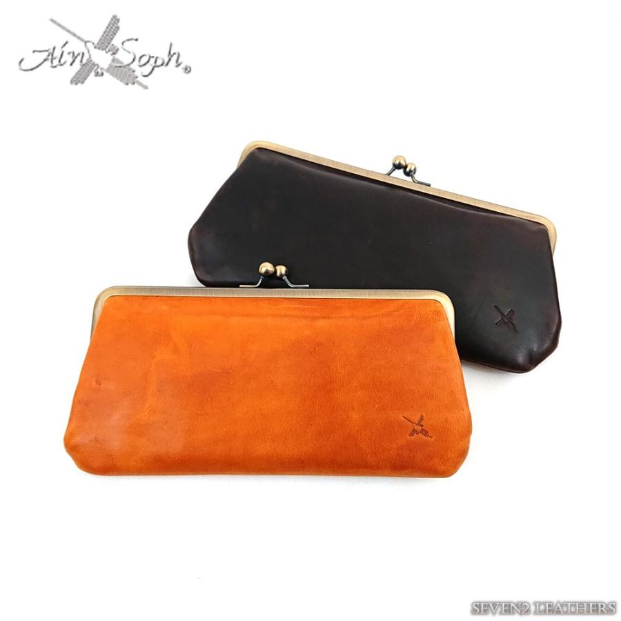 アインソフ Ain Soph 長財布 がま口 スリム レザー 馬革 カードケース メンズ レディース 日本製 Da1237 Pyp プレゼント Xma Da1237 Pyp Seven2leathers 通販 Yahoo ショッピング