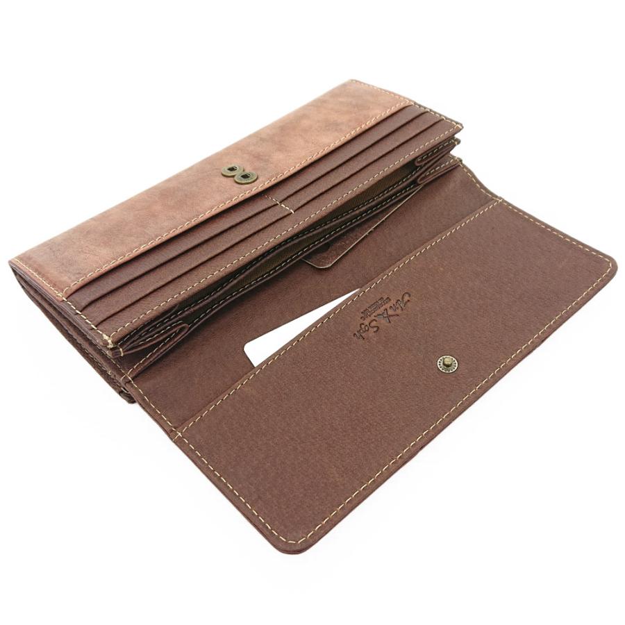 Ain Soph（アインソフ） がま口コインケース 外付け ロングウォレット