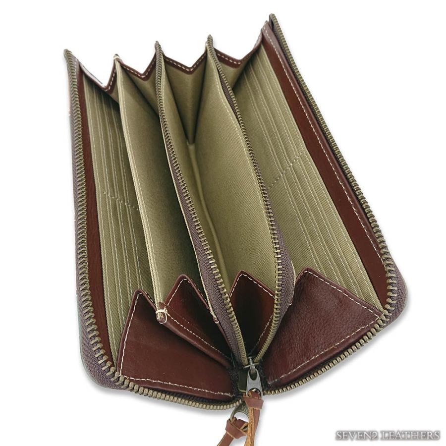 アインソフ Ain Soph 財布 ロングウォレット L型ファスナー マルチ 