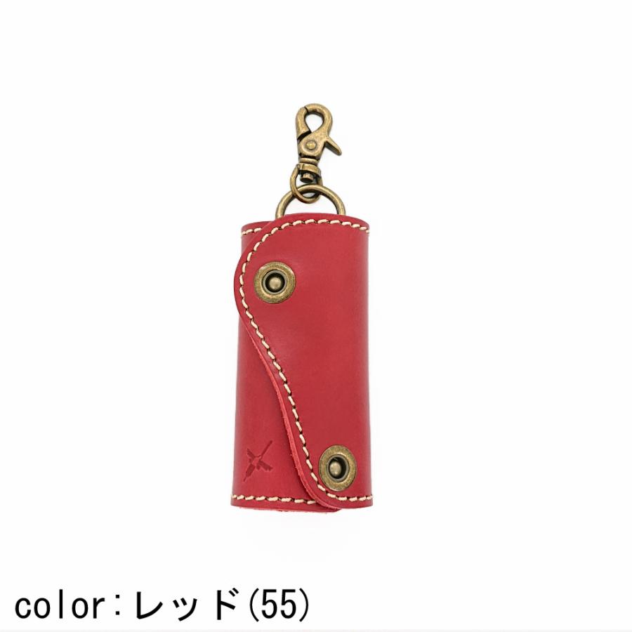 Ain Soph（アインソフ） キーケース 4連リング ヌメ革 シンプル 丈夫