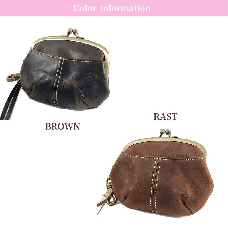 アインソフ Ain Soph がま口 短財布 全4色 男女兼用 牛革 da33-hp プレゼント | Ain Soph | 05