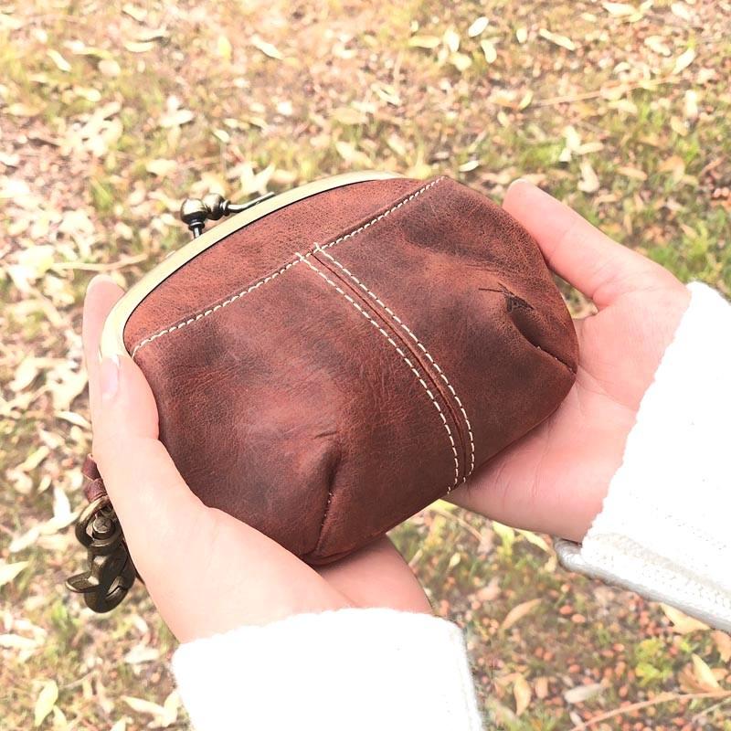 アインソフ Ain Soph がま口 短財布 全4色 男女兼用 牛革 da33-hp プレゼント | Ain Soph | 07