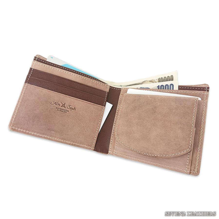 Ain Soph（アインソフ） 財布 二つ折り ハーフウォレット ショート 短