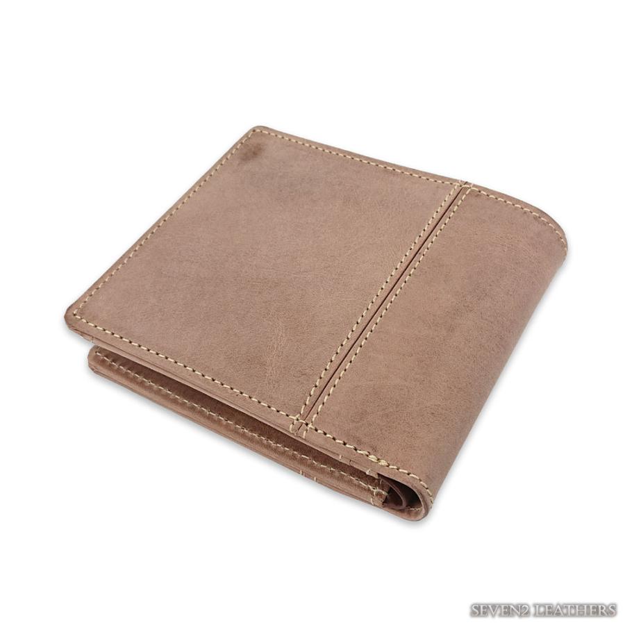 ほぼ新品未使用！アインソフの二つ折り革財布 Ain Soph（アインソフ） 財布 二つ折り ハーフウォレット ショート 短