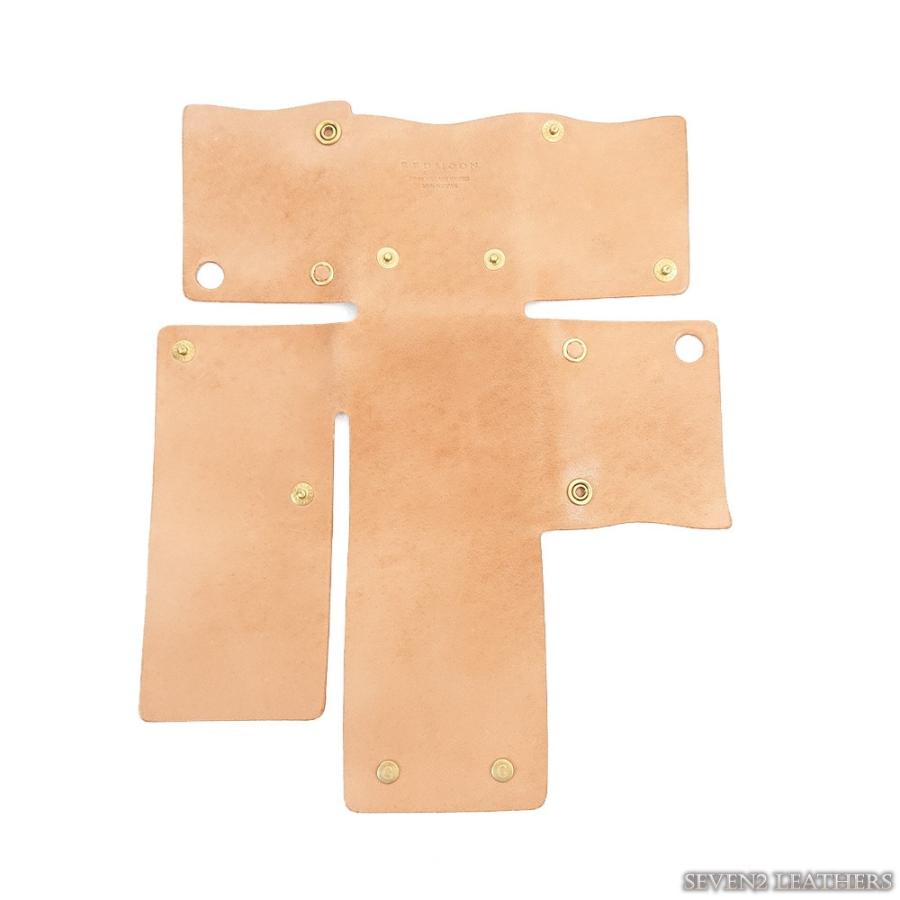 レッドムーン REDMOON ミニウォレット シームレス 1枚革 ショートウォレット ヌメ革 サドルレザー 名入れ無料  GHOST-MW2 |  | 11