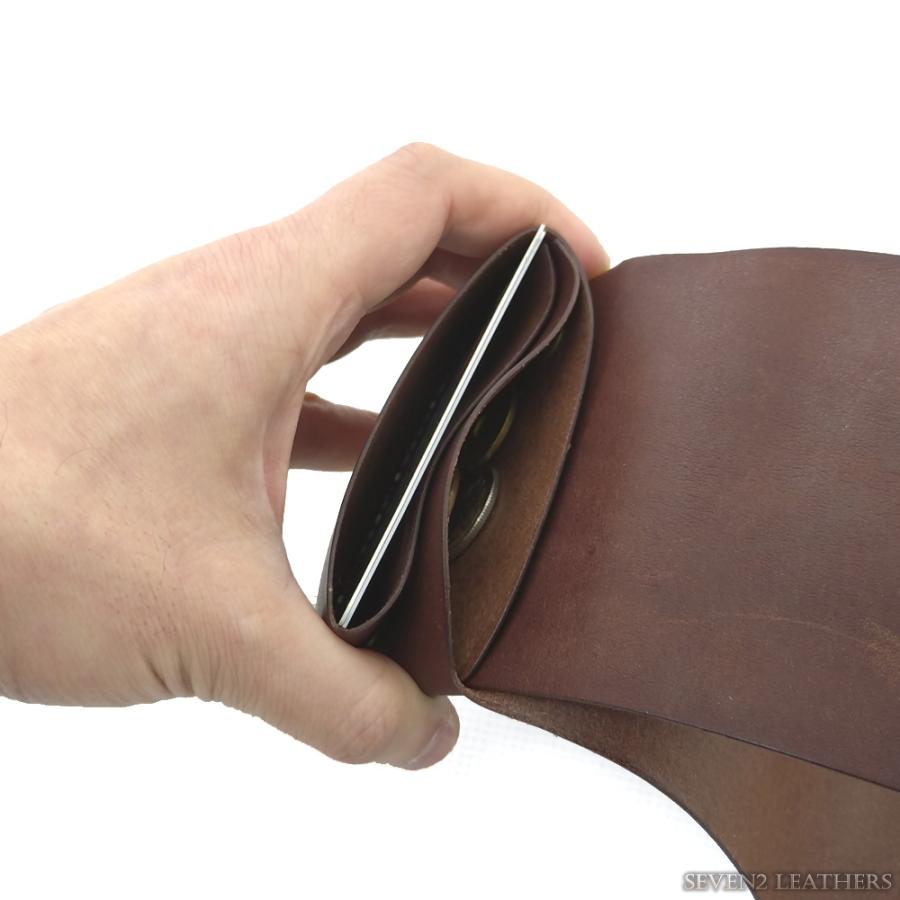 REDMOON レッドムーン 三つ折り ミニ財布 コンパクトウォレット