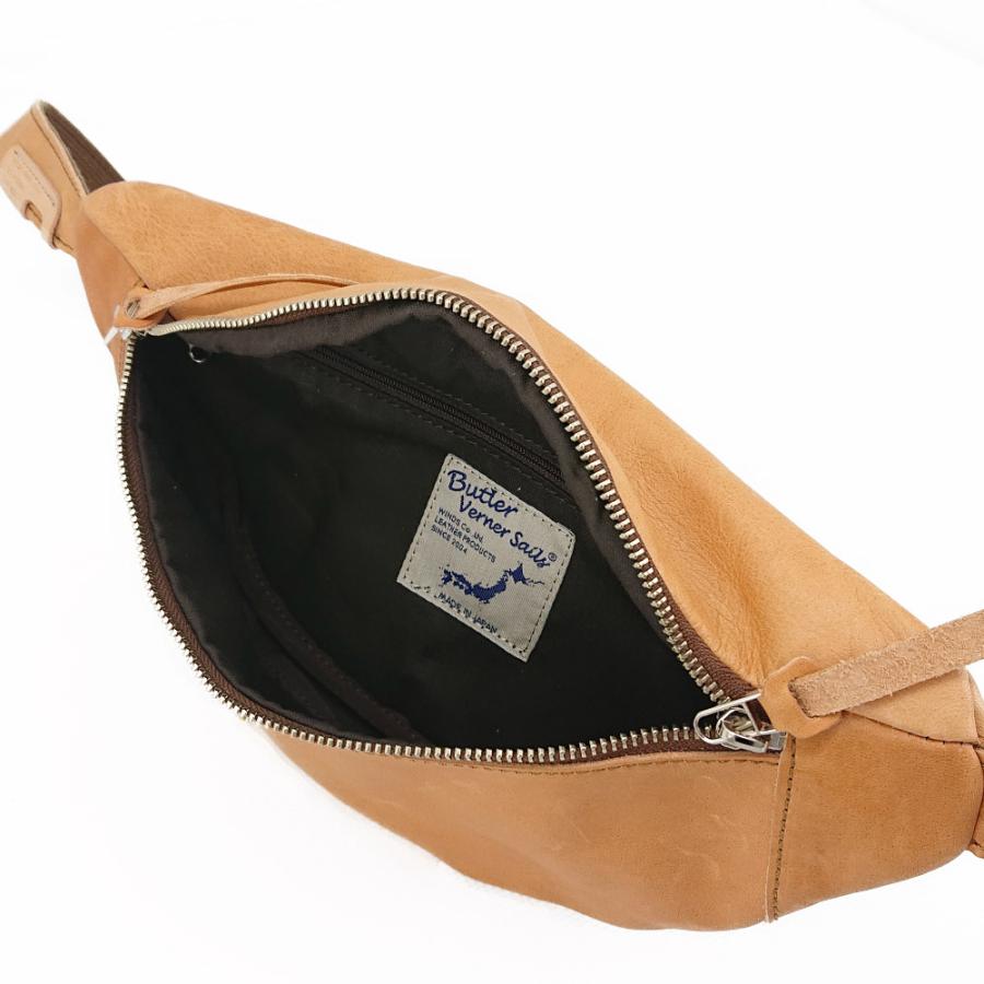 Butler Verner Sails バトラーバーナーセイルズ 馬革ヒップバッグ ワンショルダー 2WAY ボディバッグ 馬革 ウエストバッグ JA-2290 | Butler Verner Sails | 05