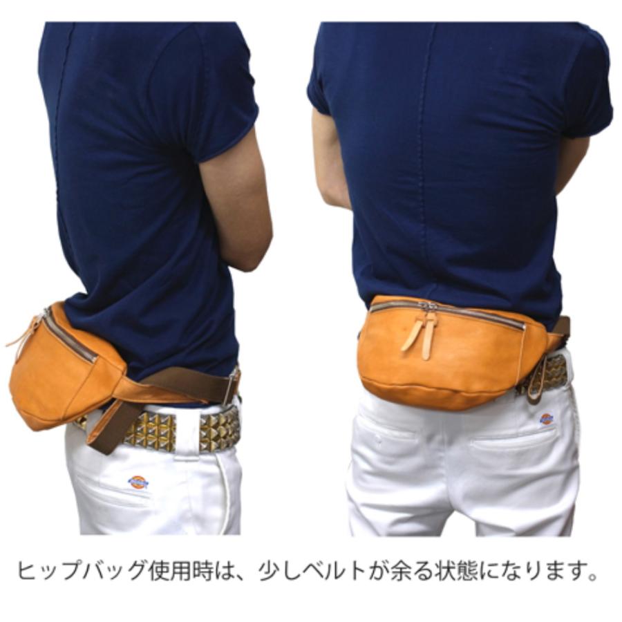 Butler Verner Sails バトラーバーナーセイルズ 馬革ヒップバッグ ワンショルダー 2WAY ボディバッグ 馬革 ウエストバッグ JA-2290 | Butler Verner Sails | 09