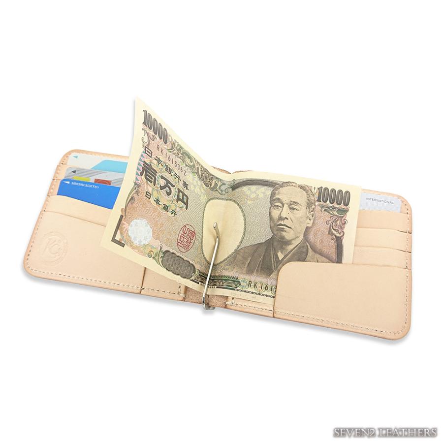 ケイシイズ KC,s ケーシーズ マネークリップ クリップオン タイプ1 カウハイド 牛革 スリム KIB300 | KC,s | 07