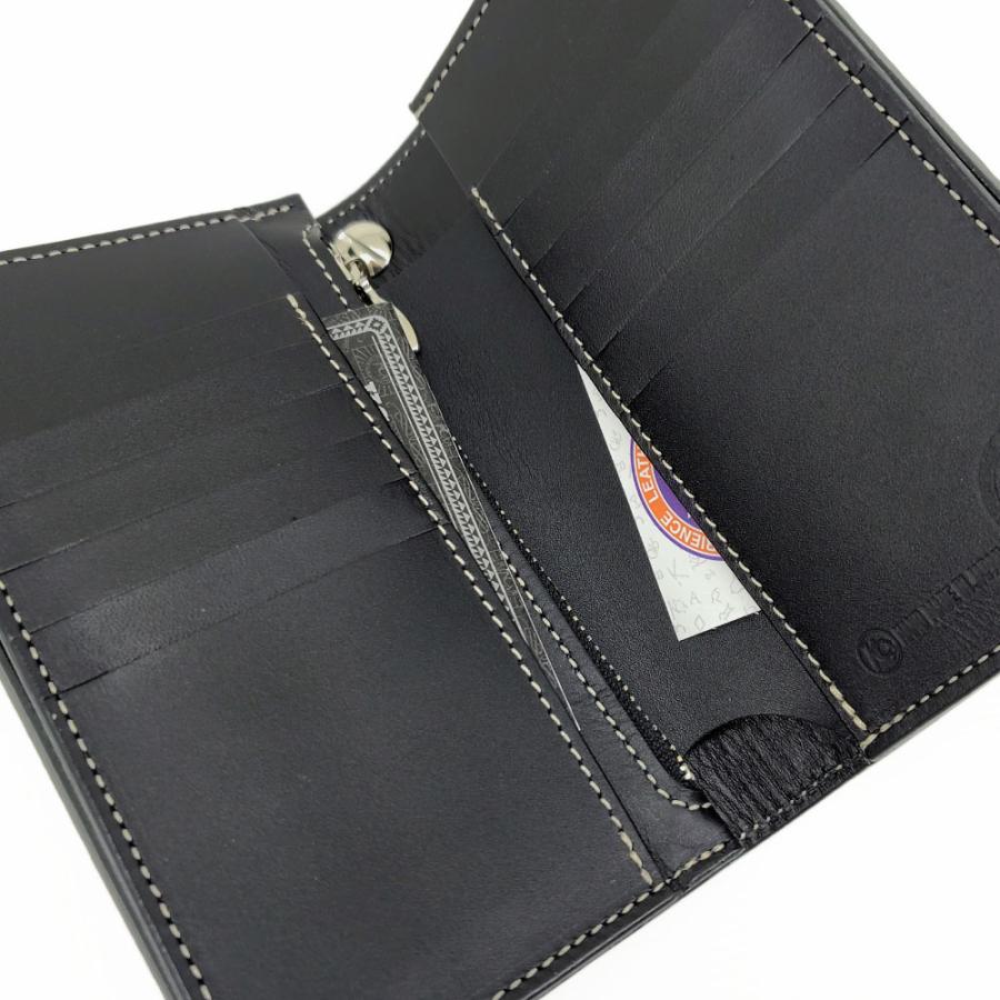 KC,s ケイシイズ ロングビルフォールド エレノア パイソン ヘビ革 ミドル ウォレット 二つ折り財布 本革 牛革 収納力 KIB506 | KC,s | 09