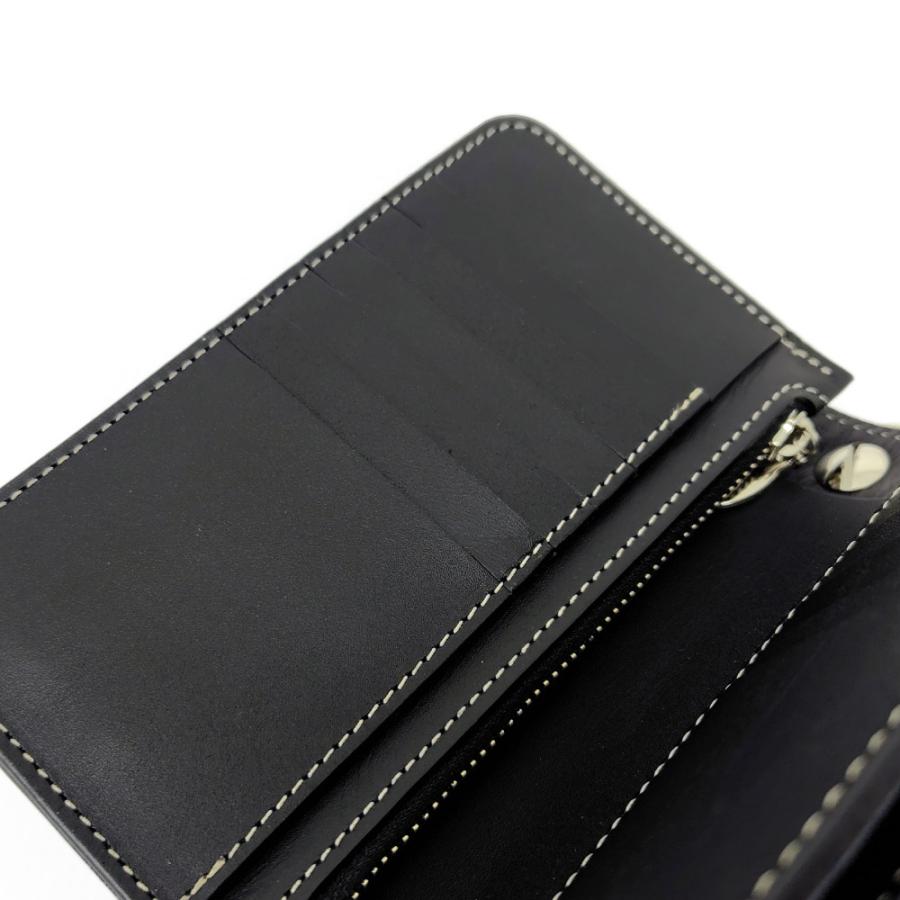 KC,s ケイシイズ ロングビルフォールド エレノア パイソン ヘビ革 ミドル ウォレット 二つ折り財布 本革 牛革 収納力 KIB506 | KC,s | 08