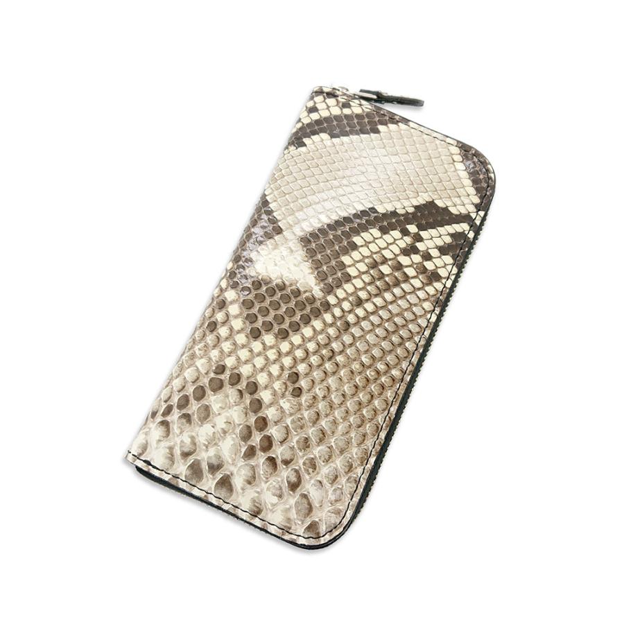 KC,s（ケイシイズ） ウォレット ラウンドジップ3 パイソン 財布 長財布