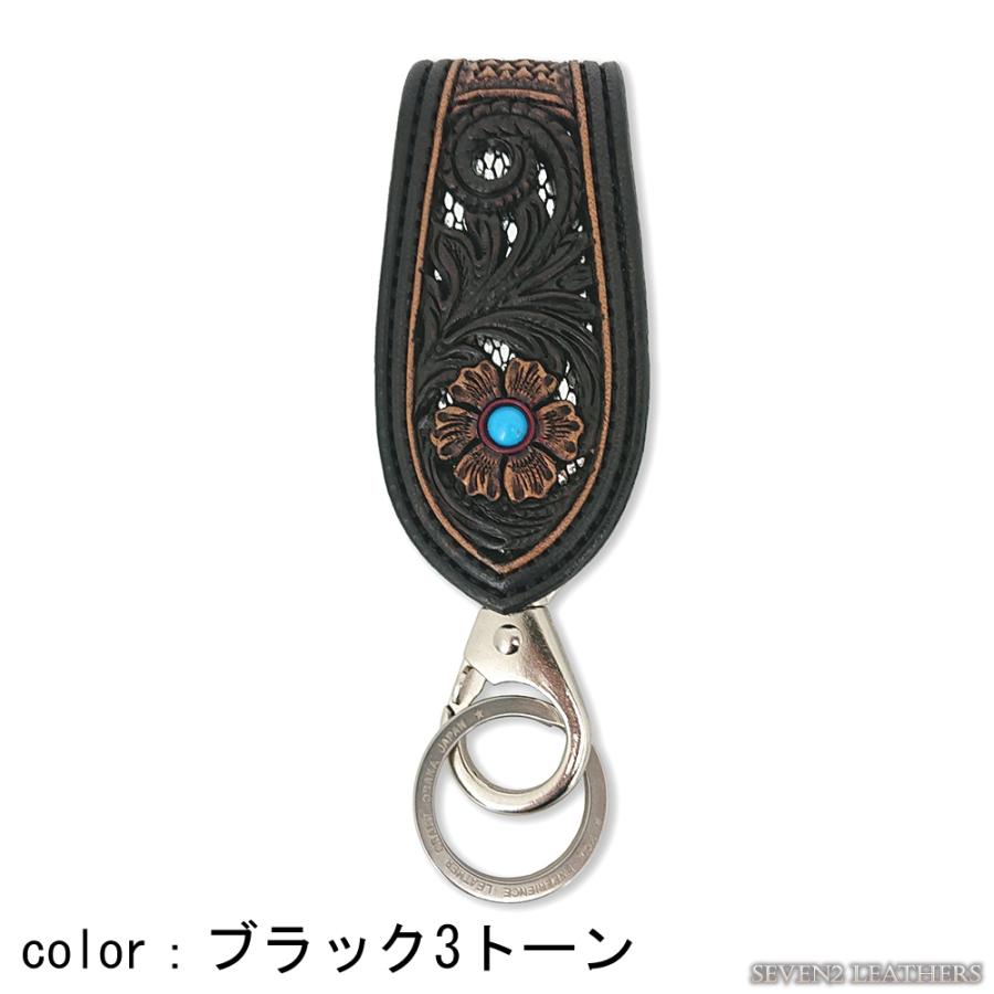 KC,s（ケイシイズ） キーリング アルチザンデラックス ターコイズ