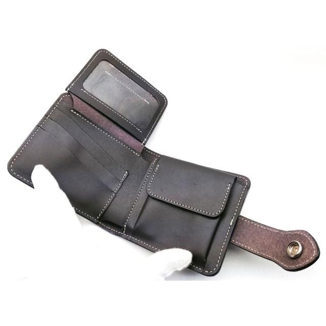 ケイシイズ ケーシーズ KC,s ビルフォードプレーンライセンスケース付き 短財布 ショート ミドルウォレット レザーウォレット 本革 全3色 男女兼用 牛革 | KC,s | 05