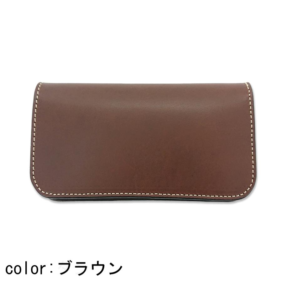 KC,s ケイシイズ ウォレット タイプ4 カウハイド 長財布 ロングウォレット トラッカーウォレット 牛革 シンプル 収納力 メンズ KNW059 | KC,s | 09