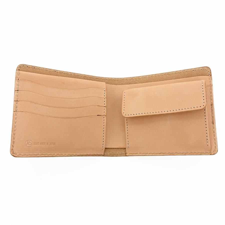 KC,s ケイシイズ ビルフォールド サンタフェ クラフトデラックス 二つ折り 財布 レザー カービング 手染め コンパクト KPB009 | KC,s | 05