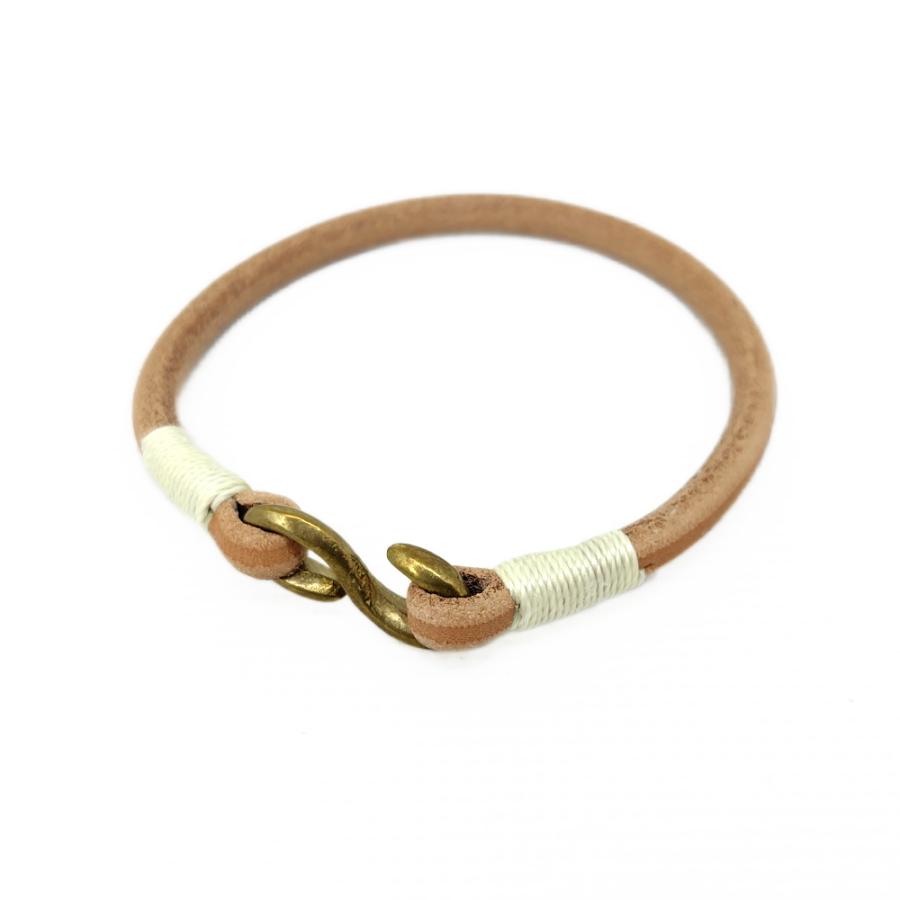 KC,s ケイシイズ ブレスレット Sフック カウハイド NEO 2サイズ シンプル 革ひも 手縫い 本革 レザー アクセサリー ペア KQA002 | KC,s | 04