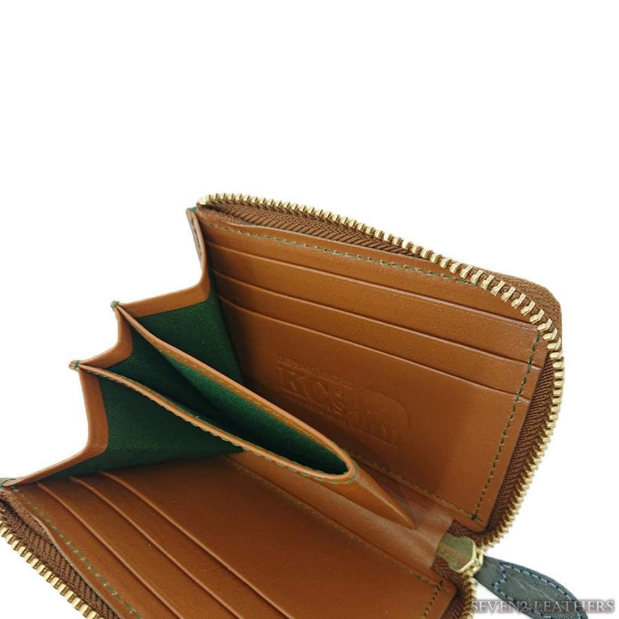 ケイシイズ ケーシーズ KC,s 短財布 ショートウォレット ミドルウォレット レザーウォレット 本革 エレファントレザー 象革 男女兼用 KRB102 ［fd2021］ | KC,s | 07