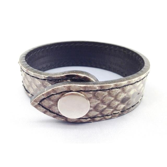 ケイシイズ ケーシーズ KC,s ホックブレスレット パイソン 全5色 本革 男女兼用 ヘビ革 牛革 プレゼント | KC,s | 02