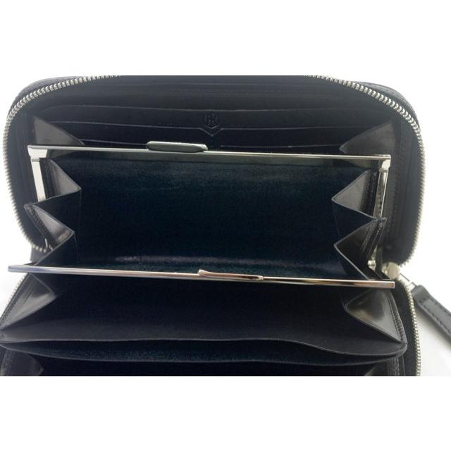 パイロットリバー PAILOTRIVER 長財布 ラウンドファスナー がま口 特注仕様 全2色 男女兼用 牛革 lp-million-prgn プレゼントの画像