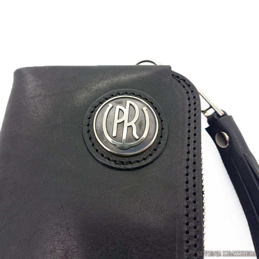 パイロットリバー PAILOT RIVER 財布 ロングウォレット L型ファスナー 30mmコンチョ 収納力 Ｌジップ ラウンドファスナー 牛革 LP2000-PRLA2 RM2021 | REDMOON | 02