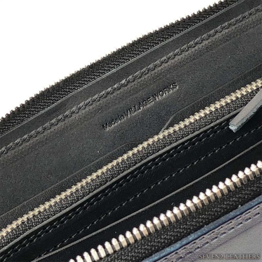 パイロットリバー PAILOTRIVER 長財布 ロングウォレット ラウンドジップ メンズ 手染め レザー 牛革 日本製 lp2000-prp-s プレゼントの画像