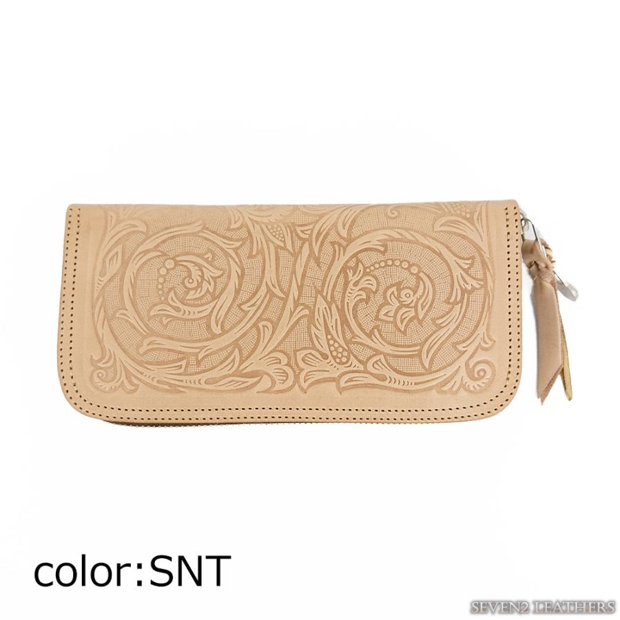 レッドムーン REDMOON 長財布 ロングウォレット ラウンドファスナー フローラル エンボス 男女兼用 全3色 LP2000-RMEW | REDMOON | 10