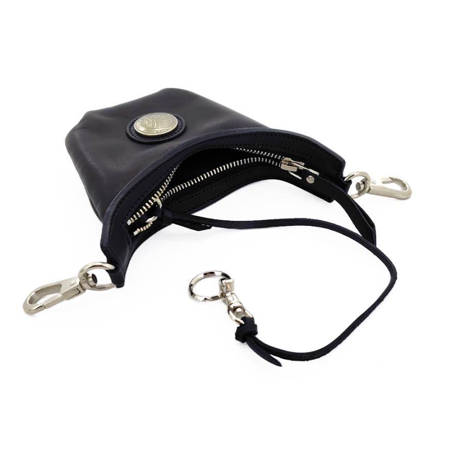 REDMOON レッドムーン ミニバッグ レザー ポーチ ウエストポーチ レザーバッグ ヒップバッグ キーケース 小物入れ LS-MBA | REDMOON | 07