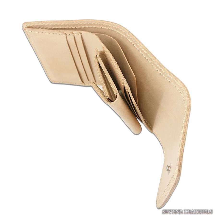 レッドムーン REDMOON 財布 三つ折り ショート ウォレット トリフォード 革財布 メンズ NMK-W1 | REDMOON | 08