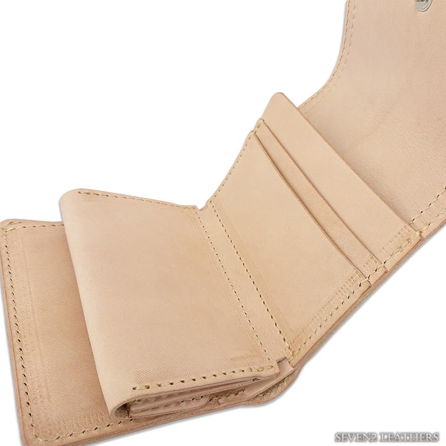 レッドムーン REDMOON 財布 三つ折り ショート ウォレット トリフォード 革財布 メンズ NMK-W1 | REDMOON | 06