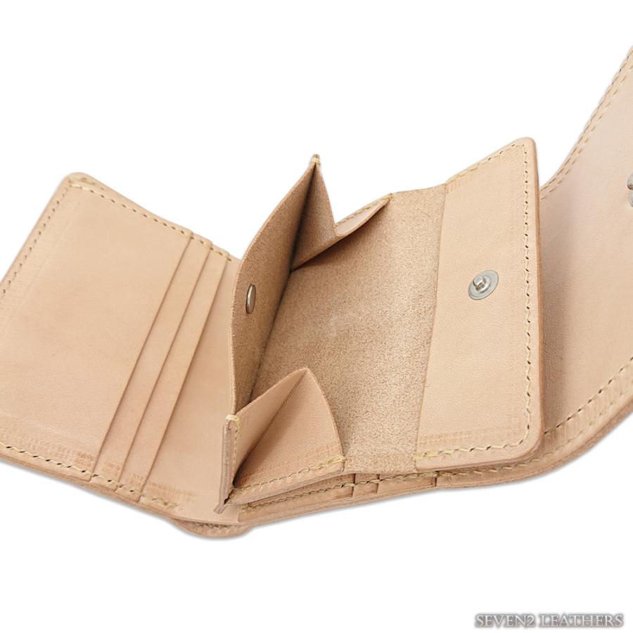 レッドムーン REDMOON 財布 三つ折り ショート ウォレット トリフォード 革財布 メンズ NMK-W1 | REDMOON | 07