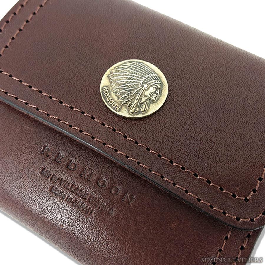 REDMOON レッドムーン 財布 三つ折り ZETTコンチョ ショート REDMOON レッドムーン 財布 三つ折り ZETTコンチョ ショート