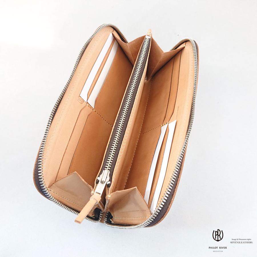 パイロットリバー PAILOTRIVER ラウンドファスナー ロングウォレット レザーウォレット 本革 全6色 男女兼用 牛革 PR-BAREBACK-GM プレゼント | REDMOON | 11