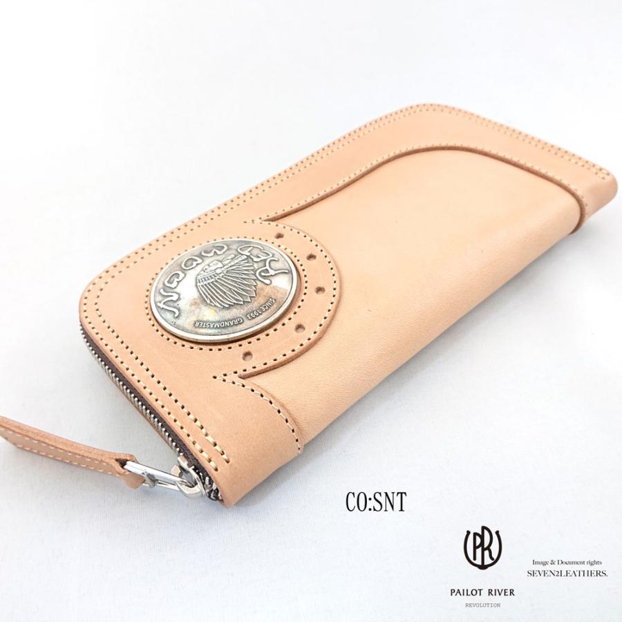 パイロットリバー PAILOTRIVER ラウンドファスナー ロングウォレット レザーウォレット 本革 全6色 男女兼用 牛革 PR-BAREBACK-GM プレゼント | REDMOON | 03