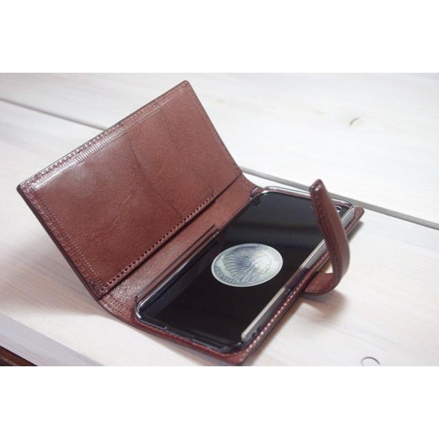 パイロットリバー PAILOTRIVER iphone7ケース アイフォン８ ブックケース 本革 牛革 全3色 プレゼント | REDMOON | 02