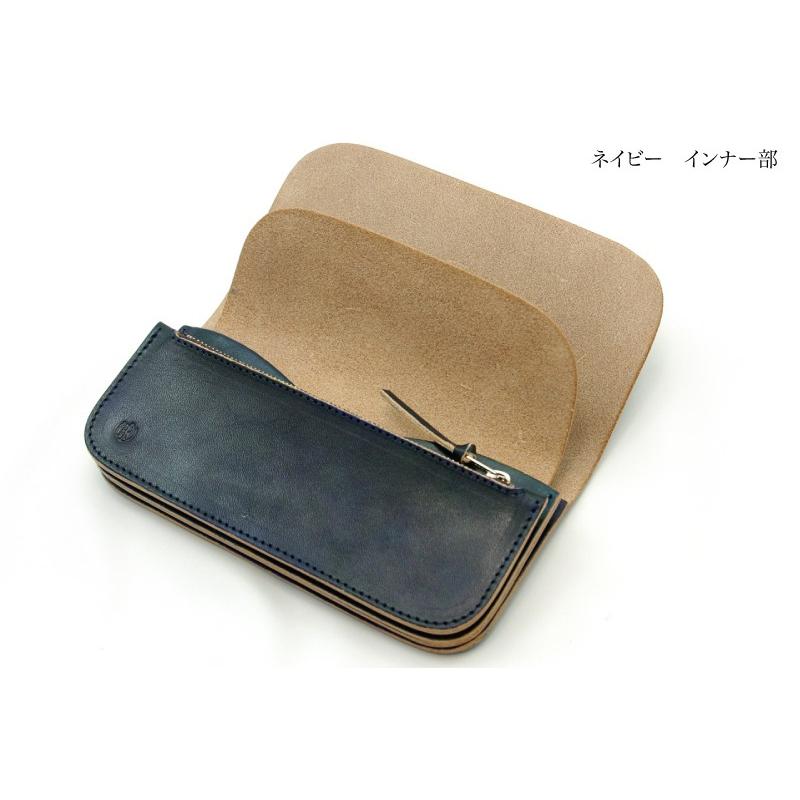 パイロットリバー PAILOTRIVER 長財布 手染め ロングウォレット レザーウォレット 本革 全4色 男女兼用 牛革 pr-kujira-s プレゼントの画像