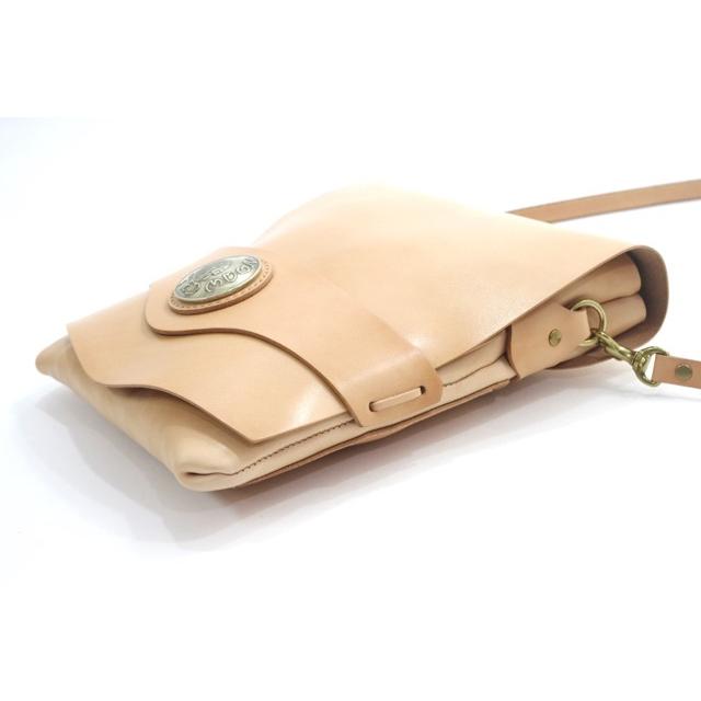 パイロットリバー PAILOTRIVER ショルダーバッグ 全3色 男女兼用 牛革 コンチョ pr-lazyboy-gm プレゼントの画像