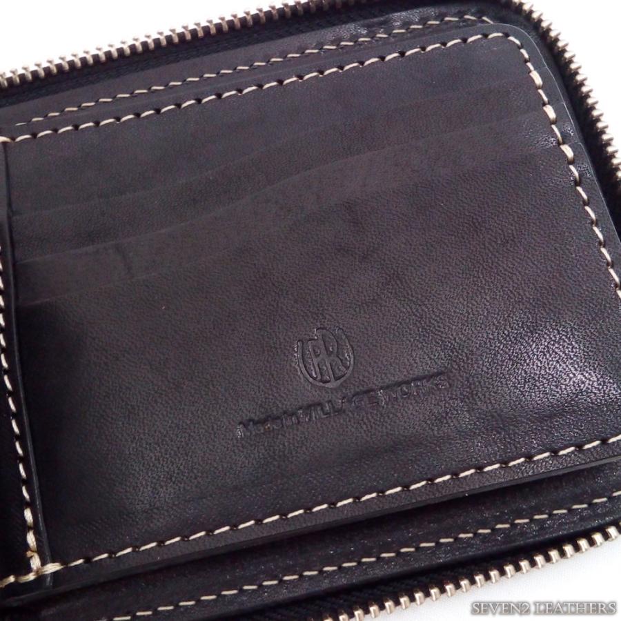 パイロットリバー PAILOTRIVER 短財布 ショートウォレット ミドルウォレット レザーウォレット 本革 全4色 男女兼用 牛革 pr-lp01 焼印対象の画像