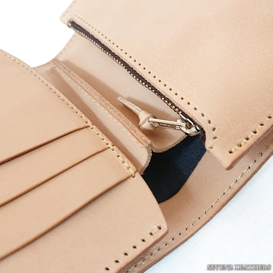 パイロットリバー PAILOTRIVER 限定販売 短財布 ショートウォレット メンズ レッドムーン ブライドルレザー 本革 日本製 牛革 PR-LW01RM38-BDの画像