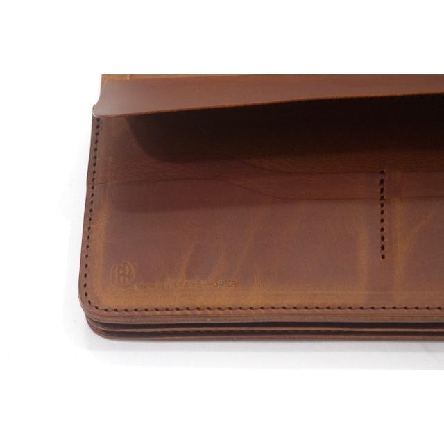 パイロットリバー PAILOTRIVER 長財布 ロングウォレット 特注品 イタリアンレザー 全4色 男女兼用 牛革 pr-ok02 プレゼントの画像