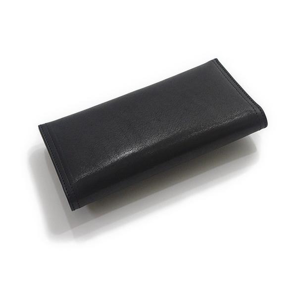 パイロットリバー PAILOTRIVER 特注品 長財布 ロングウォレット ブラック 男女兼用 牛革 ヌバッグ pr-pleasure プレゼントの画像