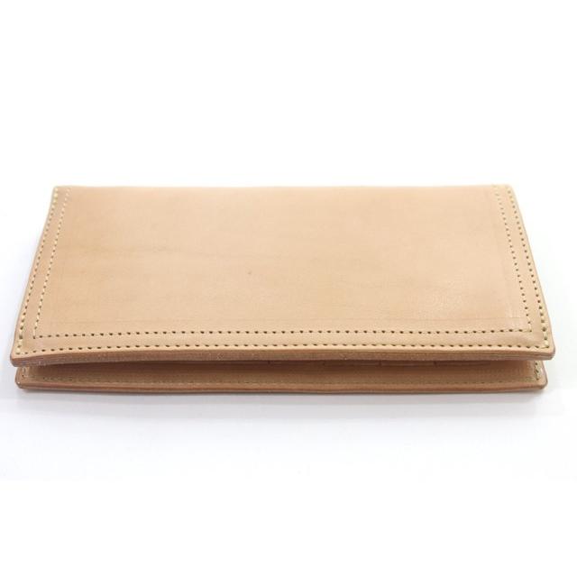 パイロットリバー PAILOTRIVER 長財布 ロングウォレット シンプル 全3色 男女兼用 牛革 pr-ps02-lc 焼印対象 プレゼントの画像