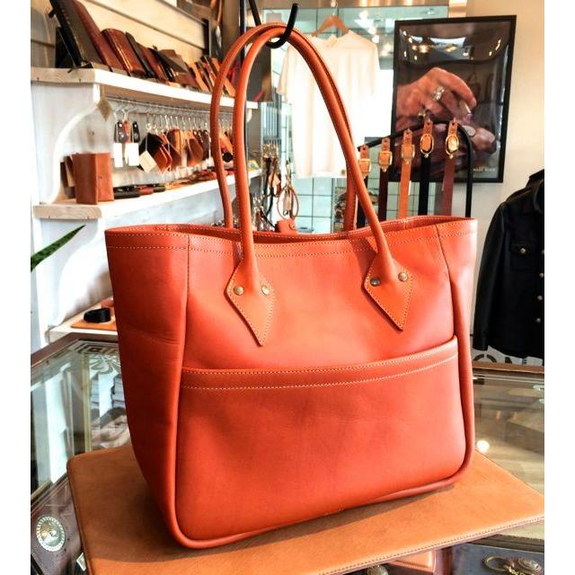 RED MOON パイロットリバー レザー 本革 トートバッグ ハンドバッグ