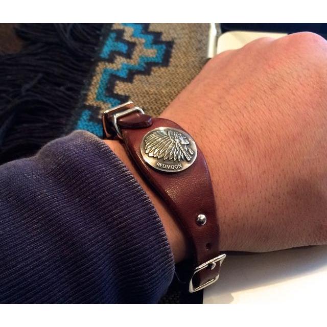パイロットリバー PAILOTRIVER ブレスレット 本革 全3色 男女兼用 牛革 pr-wbb プレゼント | REDMOON | 02