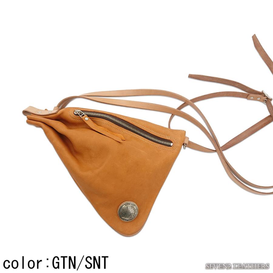 REDMOON レッドムーン ショルダーバッグ ナップサック ワンショルダー ボディバッグ リュック 本革 グローブレザー 革カバン 38mmコンチョ RM-BB1S | REDMOON | 11